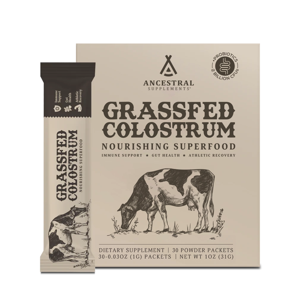 Grass Fed Beef Colostrum Stick Packs